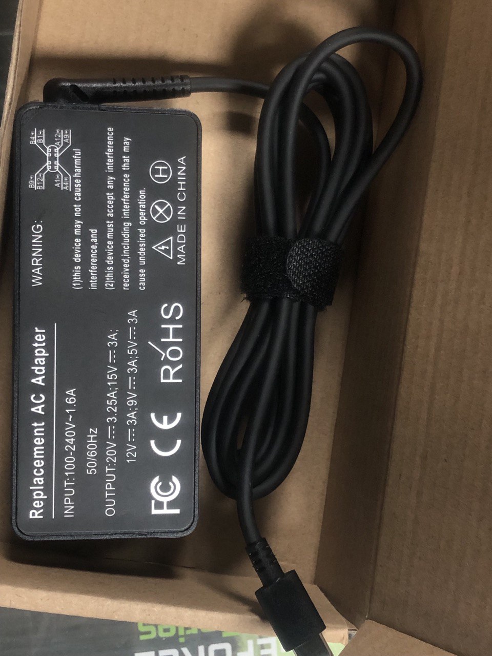 Laptop charger C type Replacement